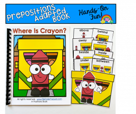 Where Is Crayon Adapted Book And Activities