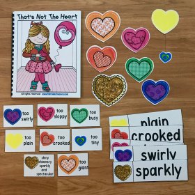 "That's Not The Heart" Valentine's Day Adapted Book