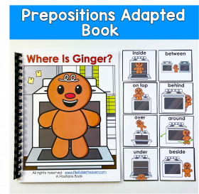Prepositions Adapted Book: Where Is Ginger?