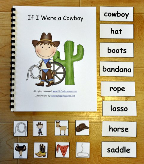 If I Were A Cowboy Adapted Book - Click Image to Close