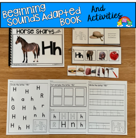 "Horse Starts With H" Workin With Beginning Sounds