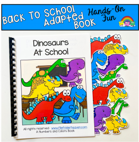 "Dinosaurs At School" Adapted Book