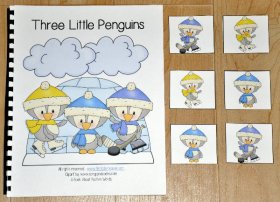 "Three Little Penguins" Adapted Book