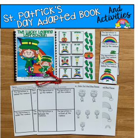 "The Lucky Leaping Leprechaun" Prepositions Book And Activities