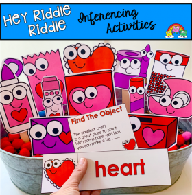 "Hey Riddle Riddle" Valentine's Day Craft Themed Riddles