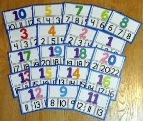 Numbers Task Cards