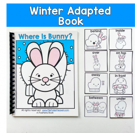 Prepositions Adapted Books: Where Is Bunny?