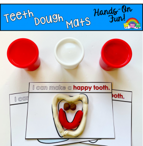 Teeth Dough Mats