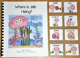 "Where is Jelly Hiding?" Adapted Book