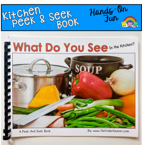 Kitchen Peek And Seek Book