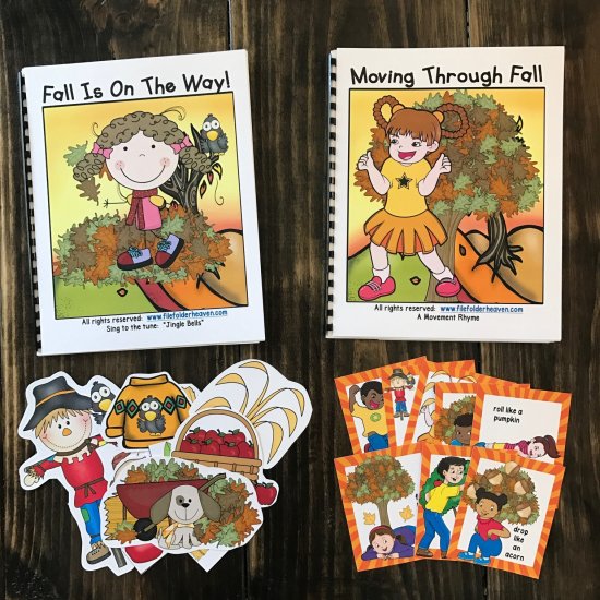 Fall Adapted Song Book--"Fall Is On The Way!" - Click Image to Close