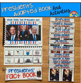 "What Do Presidents Do? Adapted Book And Activities
