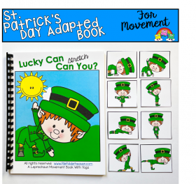 St. Patrick's Day Book For Movement And Imitation