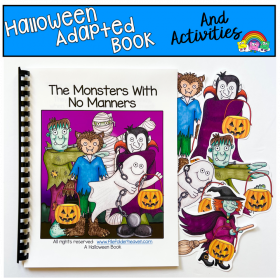 "The Monsters With No Manners" Adapted Book and Activities