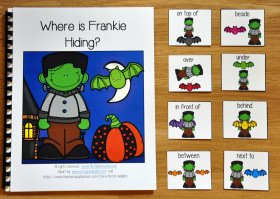 "Where is Frankie Hiding?" Halloween Adapted Book
