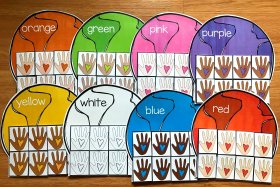 Earth Day Colors Sorting Mats