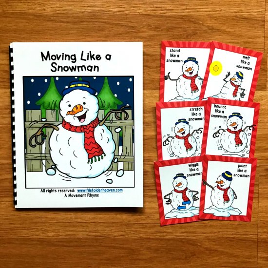 Snowman Movement Book And Cards - Click Image to Close