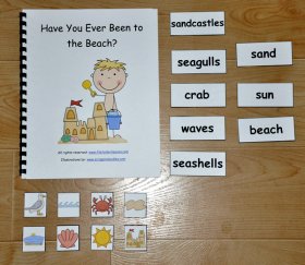 I Went to the Beach Sequencing Story