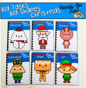 Big Shapes Tasks For Little Hands: Christmas Edition