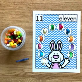 Easter Themed Jellybeans Math