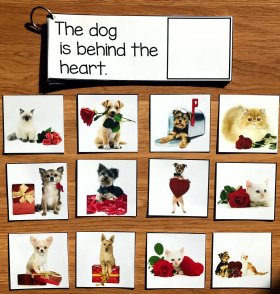 Valentine's Day Prepositions Activities w/Real Photos