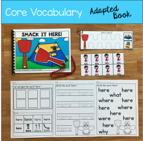 "Smack It, Here!" (Working With Core Vocabulary)