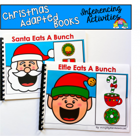 Christmas Adapted Books For Inferencing