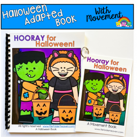 Halloween Adapted Book: Hooray For Halloween!