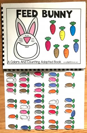 Feed Bunny: A Colors and Counting Adapted Book