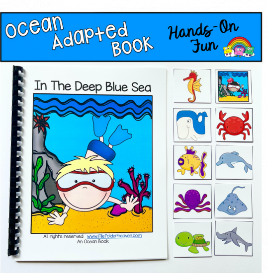 In the Deep Blue Sea Adapted Book - Click Image to Close