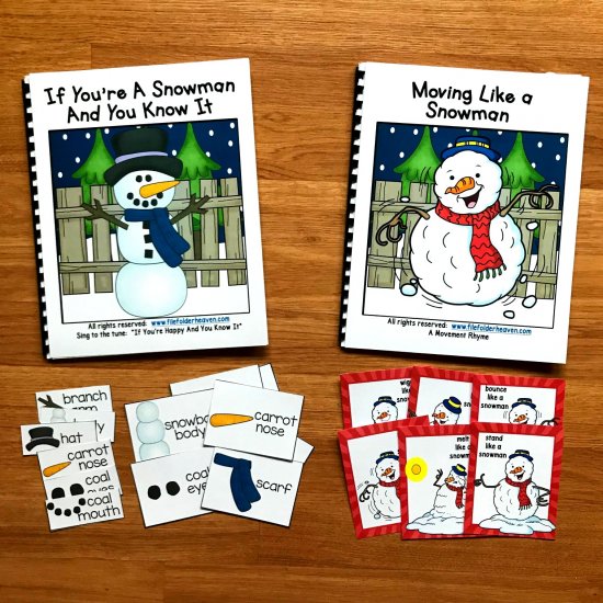 Snowman Adapted Books (With Music and Movement) - Click Image to Close