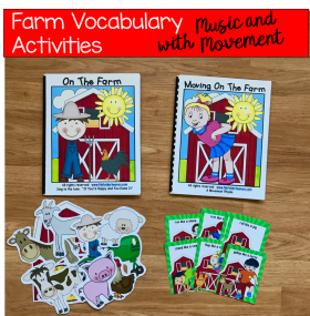 "On the Farm" Adapted Song Books (With Music and Movement)