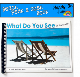 Beach Peek And Seek Book
