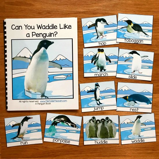 Penguin Movement Book (And Cards) - Click Image to Close