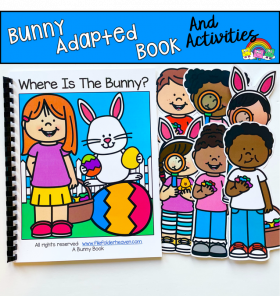 Bunny Adapted Book: "Where Is The Bunny?"