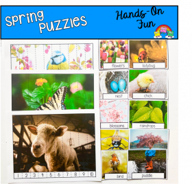 Spring Puzzles (With Real Photos)