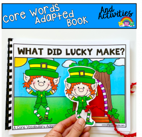 "What Did Lucky Make?" (Working With Core Words)
