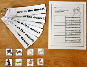 "Live in the Desert" Flip Strips