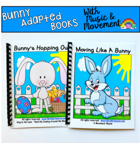 "Bunny's Hopping Out" Adapted Song Book
