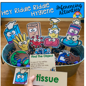 "Hey Riddle Riddle" Hygiene Riddles For The Sensory Bin