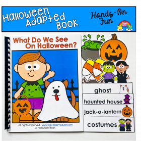 Halloween Adapted Book: What Do We See On Halloween?
