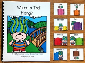 "Where is Troll Hiding?" Adapted Book