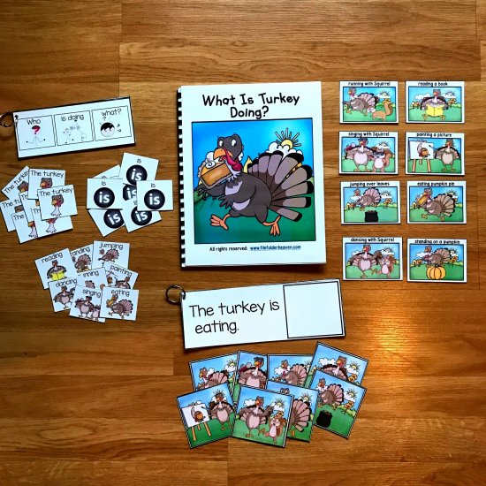 What is Turkey Doing?: Sentence Builder Book - Click Image to Close