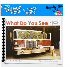 Fire Station Peek And Seek Book