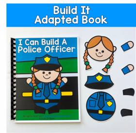 I Can Build A Police Officer 2 Adapted Book