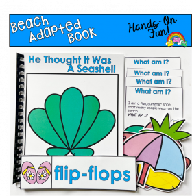 Summer Adapted Books And Activities