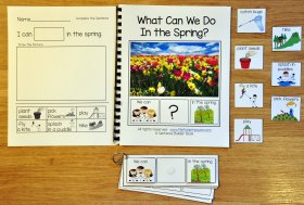 Building Sentences--"What Can We Do In the Spring?"