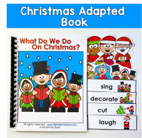 Christmas Adapted Book: What Do We Do On Christmas?