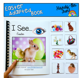 "I See" Easter Adapted Book w/Real Photos
