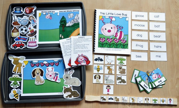 This Little Love Bug Adapted Books Unit - Click Image to Close